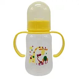 Бутылочка для кормления "Жираф" Mega Zayka MGZ-0204-1(Yellow) 150 мл