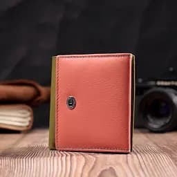 Жіночий шкіряний гаманець ST Leather 10х9.5х1.5 см acs0029462 - мініатюра 6