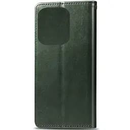 Шкіряний чохол-книжка GETMAN Gallant (PU) для TECNO Spark 10 Зелений - мініатюра 4