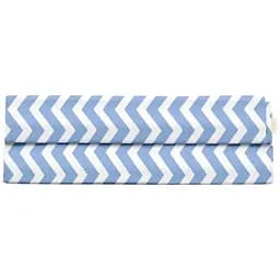 Простирадло євро Cosas BLUE ZIGZAG 220х240 см