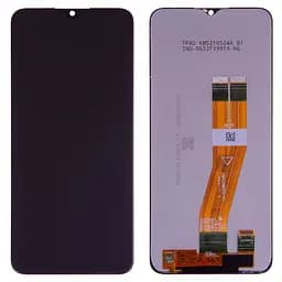 Дисплей для Samsung A025G Galaxy A02s, M025 Galaxy M02s, чорний, Best, без рамки, (163x72,5 mm)