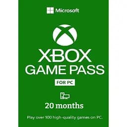 Підписка Xbox Game Pass For PC (для ПК) – 20 місяців