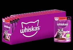 Вологий корм для кошенят Whiskas яловичина в соусі 2.38 кг (28 шт. х 85 г) - мініатюра 3