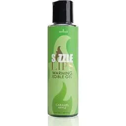 Зігрівальний масажний гель Sensuva Sizzle Lips Caramel Apple (125 мл)