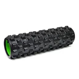 Ролер для йоги та пілатесу Grid Bubble Roller Gemini Sport G0010-BK 45х14 см