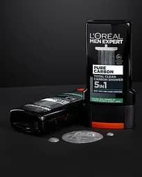 Гель для душа L'Oreal Paris Men Expert Total Clean 5 в 1 300 мл - мініатюра 4