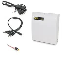 UPS ДБЖ комплект для роутера/модема ONU — інтернет без світла, відеоспостереження, Full Energy BBGP125LFP 12V 5 А 60 W під акум.