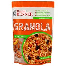 Гранола Doctor Benner с медом и орехом 300 г (824063)
