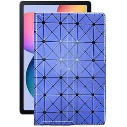 Чохол StatusCASE з екошкіри для планшету Samsung Galaxy Tab S6 lite Синій ромб