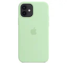 Чохол Silicone Case з MagSafe для Apple iPhone 12 / 12 Pro (Pistachio) ААА [57147] - мініатюра 7