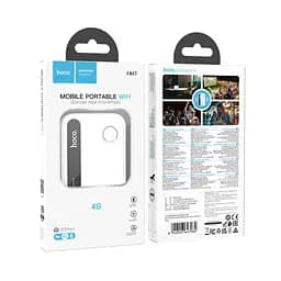 4G модем HOCO HI41(LTE), 900-2600МГЦ, 50-150Mb/s, USB, акумулятор 2100mAh, White, BOX - мініатюра 6