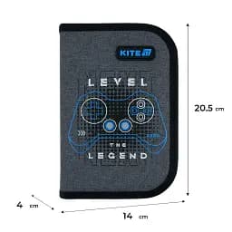 Пенал без наповнення Kite Level UP (K26-622-6) - мініатюра 6
