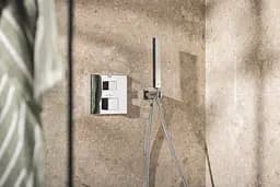 Душева система прихованого монтажу Grohe Grohtherm Cube із Rainshower Mono 310 Cube 34868000, Хром - мініатюра 8