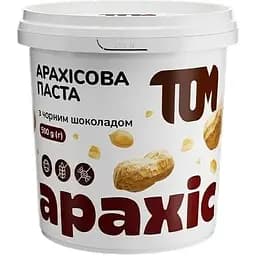 Заменитель питания TOM Арахисовая паста с черным шоколадом, 500 грамм