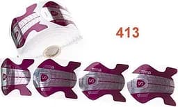Формы для наращивания ногтей бумажные Salon Professional №413 Бордовые