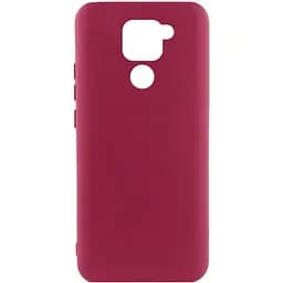 Чохол Ummi Silicone Cover Lakshmi AA для Xiaomi Redmi Note 9/Redmi 10X Бордовий/Marsala
