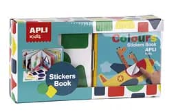 Моя перша книга з наклейками Apli Kids Геометричні фігури (17519)