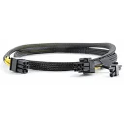 Кабель живлення Cablexpert перехідник CC-PSU-86 6-pin 6+2 pin довжина 80 см - мініатюра 2