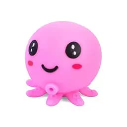 Дитяча іграшка-антистрес "Восьминіг" Bambi MS 3951(Pink) з борошном, 7,5 см