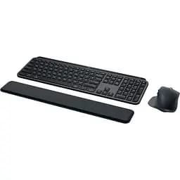 Комплект (клавіатура + миша) Logitech MX Keys S Plus Palmrest Wireless UA Graphite (920-011614) [94354] - мініатюра 3