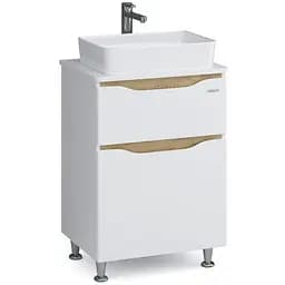 Тумба підлогова Sanwerk Ліга 60 мессина з Топ панеллю та умивальником Rapid 50x35 (MV0000905)