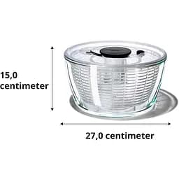 Сушка для зелені, овочів та фруктів OXO Good Grips Glass Salad Spinner (11262700) - мініатюра 4