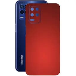 Захисна плівка StatusSKIN для Realme 8s 5G Корпус Вініл червона, матова