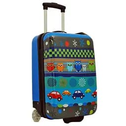 Дитяча валіза маленька S ABS-пластик Madisson Snowball 65018H 49×32×20см 25л Синій - мініатюра 1