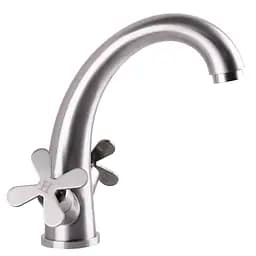 Змішувач для умивальника Globus Lux Dukat-8 SD8-401 000024970 Нержавіюча сталь - мініатюра 5