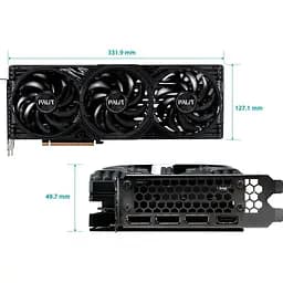 Відеокарта Palit GeForce RTX 5070 Ti GamingPro-S (NE7507T019T2-GB2031U) EU [146322] - мініатюра 10