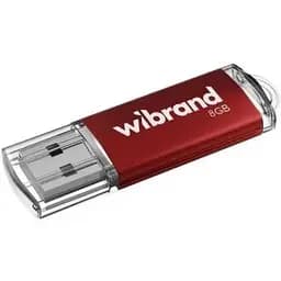 Флеш накопитель USB 8Gb Wibrand Cougar Red USB 2.0 (WI2.0/CU8P1R)