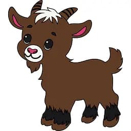 Дитяча розмальовка ArtCraft Козенятко 25х30 см (15106-AC)