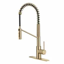 Змішувач для кухні Kraus Oletto бронза/шампань KPF-2631SFACB Бронза