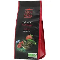 Чай зеленый Thes De La Pagode Fruit Rouges органический 100 г