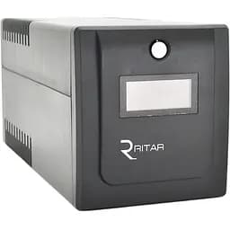 Джерело безперебійного живлення (ДБЖ) Ritar RTP1200 (720W) Proxima-D, LCD, AVR, 3st, 4x UNIVERSAL socket, 2x12V7Ah, plastik Case ( 460 x 225 X 245 ) 10,9 кг Q2