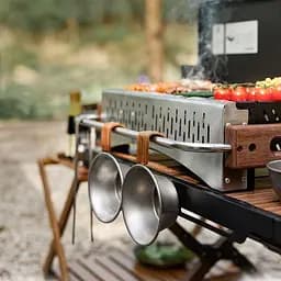 Портативний гриль для стільниці Naturehike CNK2300CJ010, металік - мініатюра 6