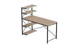 Компьютерный стол Джек 75x120x60 Черный ДСП Дуб Сан-Марино FRD-104380