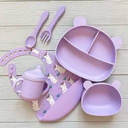 Посуд для прикорму Мишки BPR img_e1280 мишка Y2 Pastel Lilac
