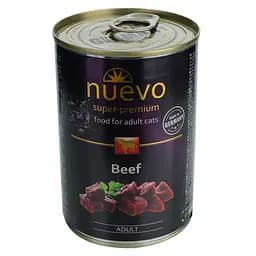 Влажный корм для кошек Nuevo Adult с говядиной 400 г (95111 (420))