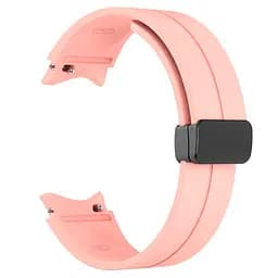 Ремінець для Samsung Galaxy Watch 5 40mm - рожевий ширина кріплення 20мм силікон Watchbands Cls-black (W33-7WB66352299) - мініатюра 2