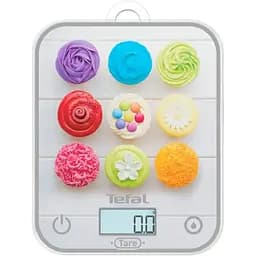 Ваги кухонні Tefal Optiss Cake Pops 5 кг скло AAAx2 в комплекті різнокольорові (BC50D4V0) - мініатюра 2
