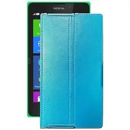 Чохол StatusCASE з екошкіри для планшету Nokia XL Блакитний