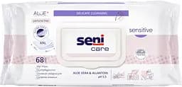 Влажные салфетки для ухода за кожей Seni Care Sensitive, 68 шт.