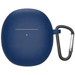 Чохол-накладка DK Silicone Candy Friendly з карабіном для Vivo iQOO TWS Air (dark blue)