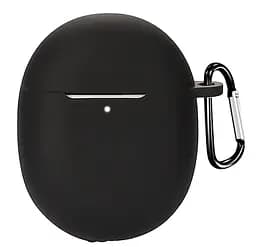 Чохол-накладка DK Silicone Candy Friendly з карабіном для Google Pixel Buds Pro (black) - мініатюра 2