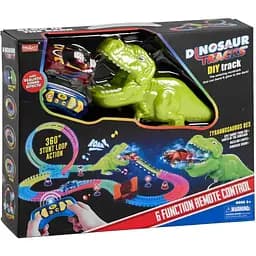 Автотрек Скоростной Трек 164 (16/2) 143 детали белый пар световые и звуковые эффекты в коробке