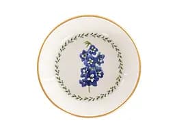 Салатник Alba ceramics Flower 10 см білий з синім (769-032) - мініатюра 2