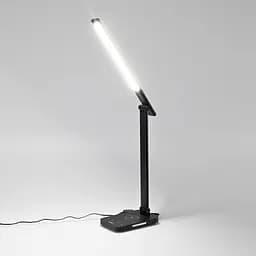 Настiльна лампа Videx LED VL-TF17B 18W 1800-6500K з бездротовою зарядкою чорна (VL-TF17B) - мініатюра 13