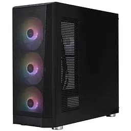 Корпус 1stPlayer FD5-M-BK-4F1 без БП Black (FD5-M-BK-4F1) - мініатюра 7