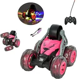 Машина на радиоуправлении, 18 см, трюковая, звук, свет, XB1103